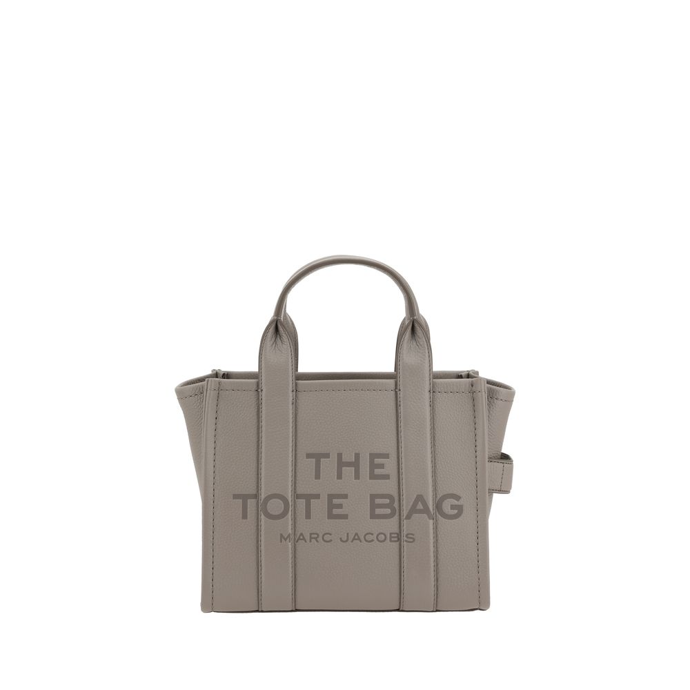 Marc Jacobs The Small Tote Gray Calf Leather Handbag