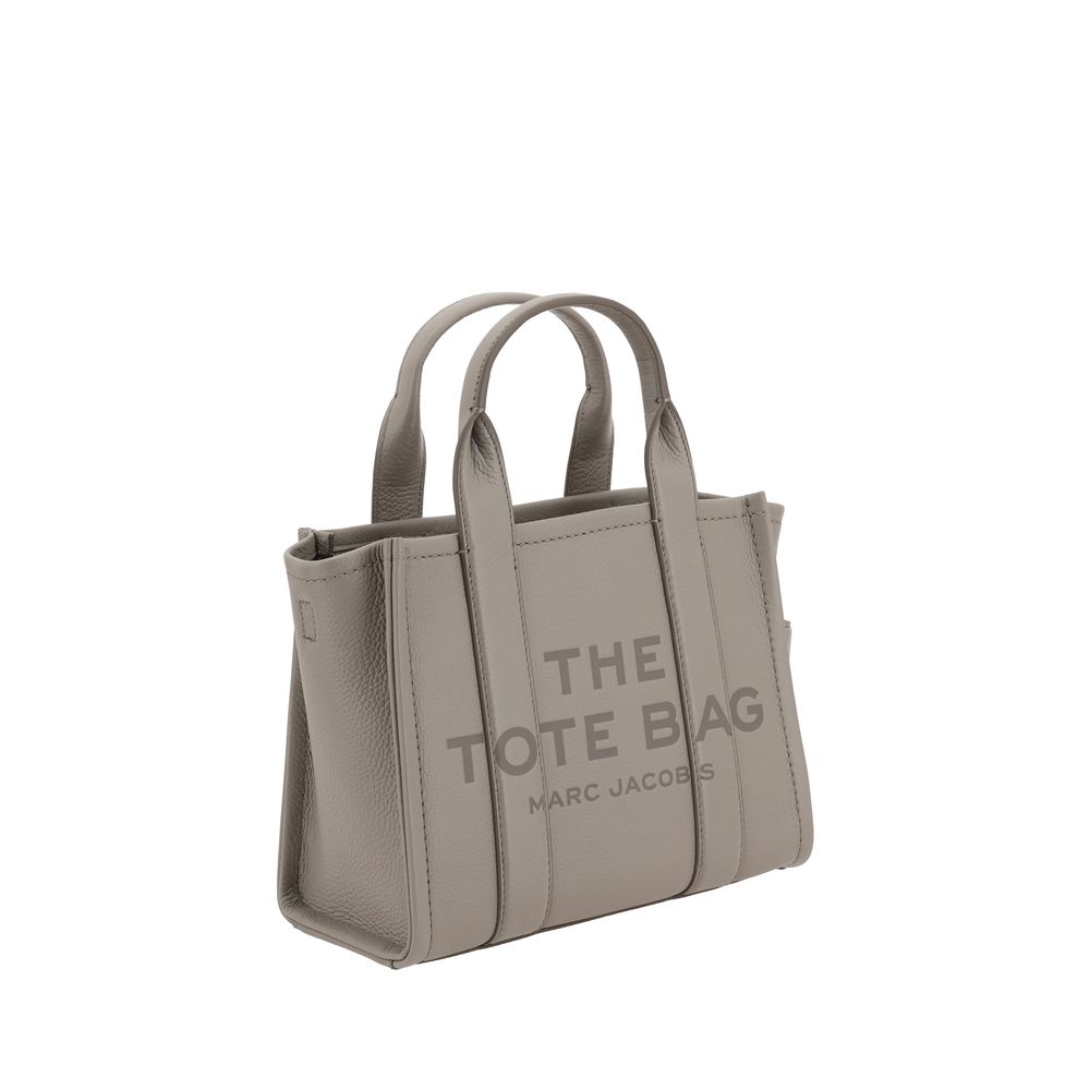 Marc Jacobs The Small Tote Gray Calf Leather Handbag