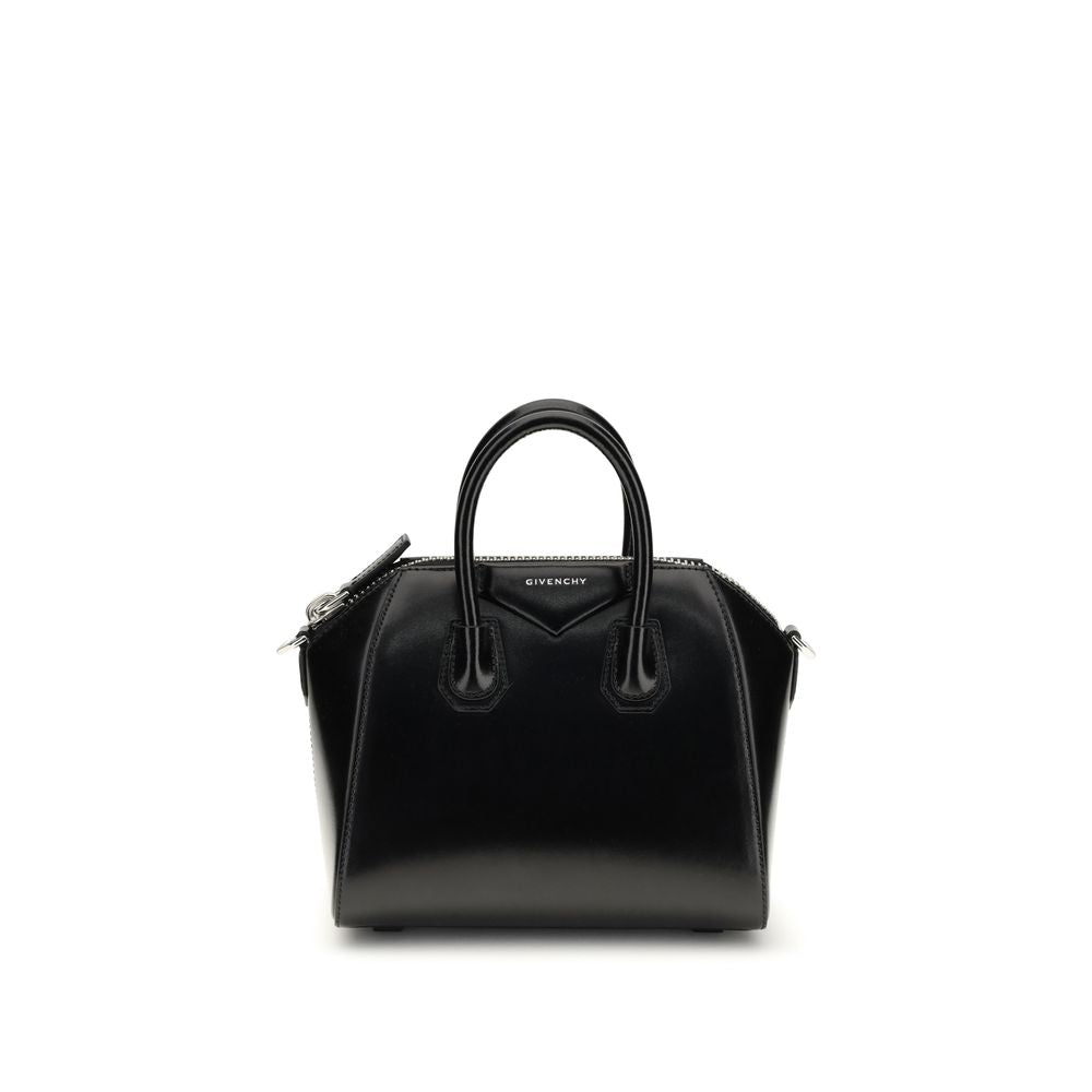 Givenchy Antigona Mini Box Bag in Black Box Calfskin