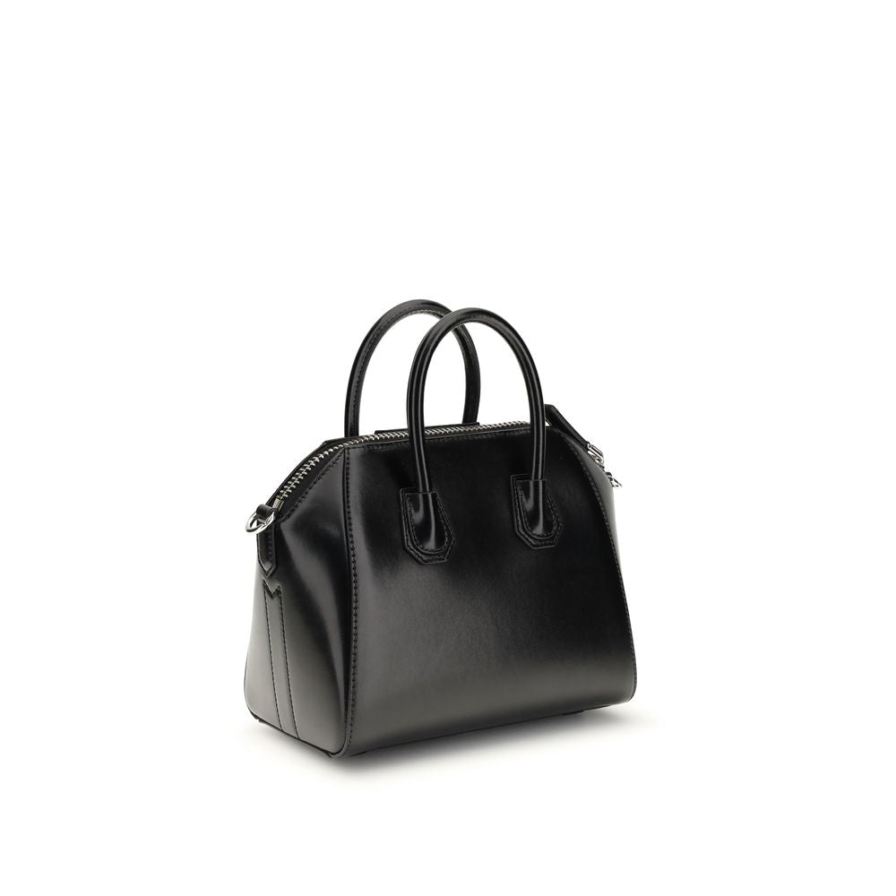 Givenchy Antigona Mini Box Bag in Black Box Calfskin