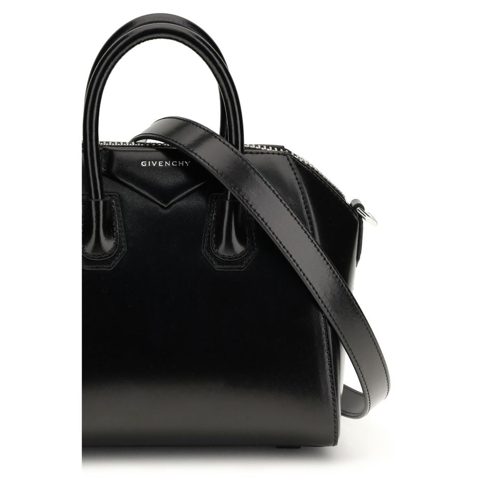 Givenchy Antigona Mini Box Bag in Black Box Calfskin