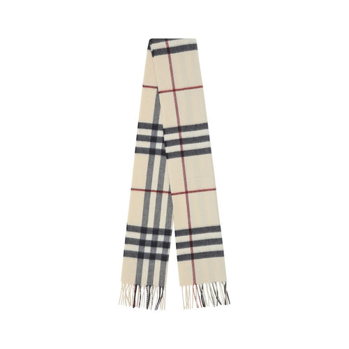 Burberry Archive Check Cashmere Scarf Archive Beige
