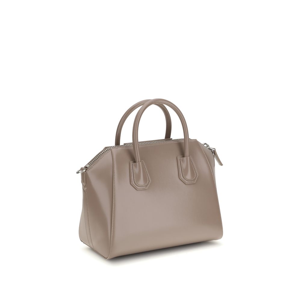 Givenchy Gray Calf Leather Bos Taurus Handbag